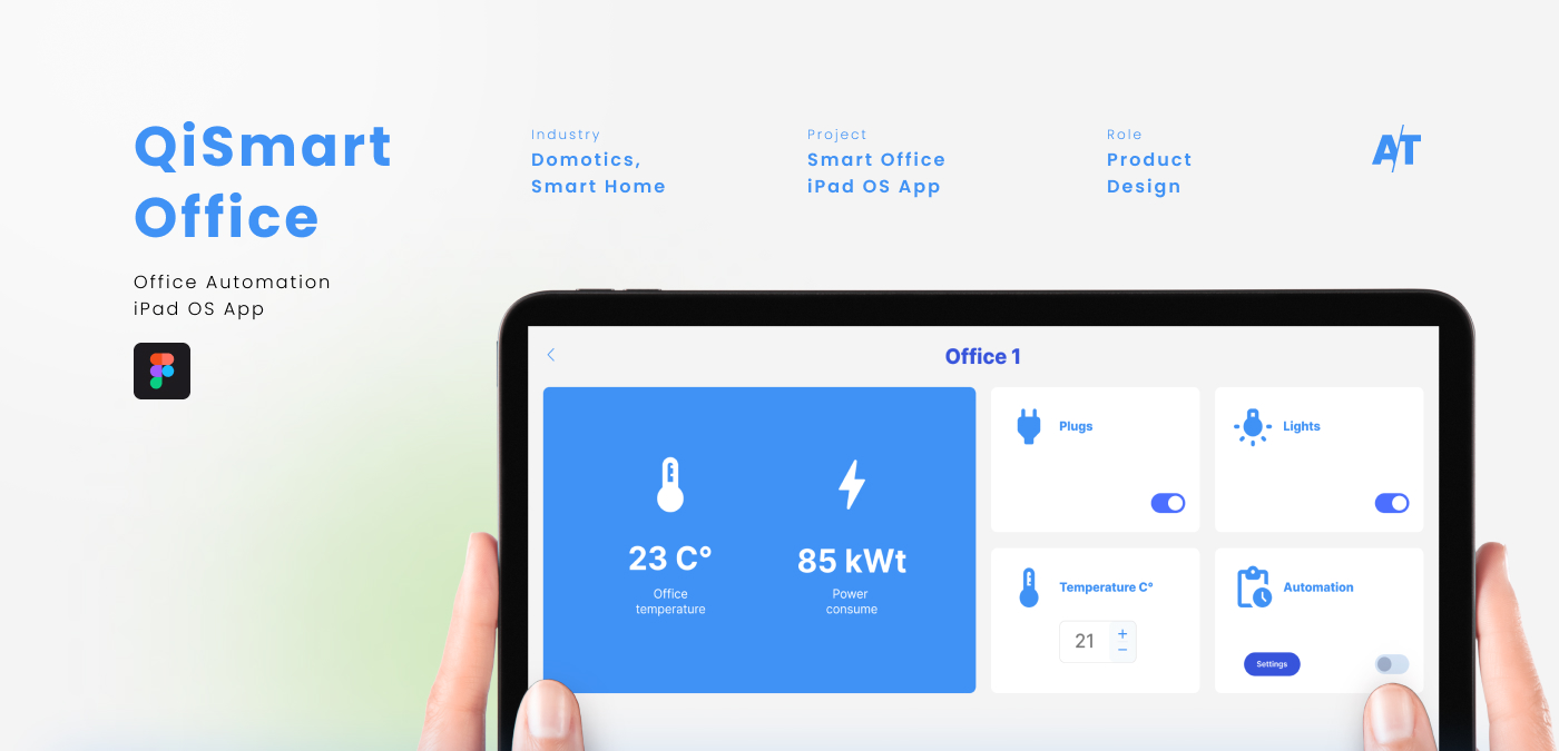 QiSmart Office — project overview and iPad dashboard